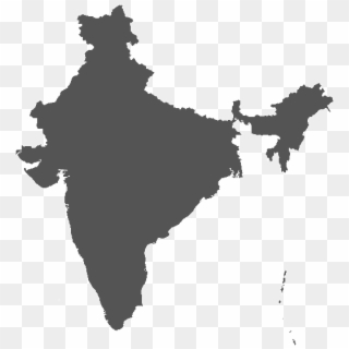 भारत - India Map Vector Clipart