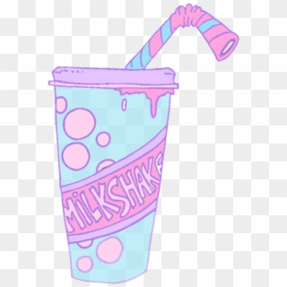 Milkshake Sticker - Milkshake Pastel Png Clipart