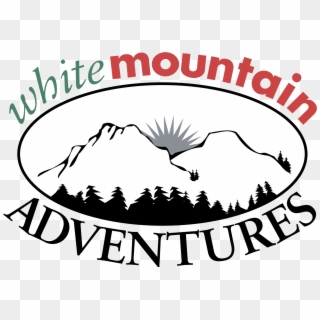 White Mountain Adventures Logo Png Transparent - Mountain Vector Clipart