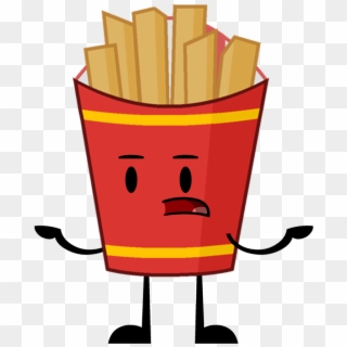 Fries Clipart Fry Box - Bfdi Fries - Png Download
