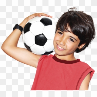 Mission & Vision - Playing Soccer Cute Boy Playing Football Clipart