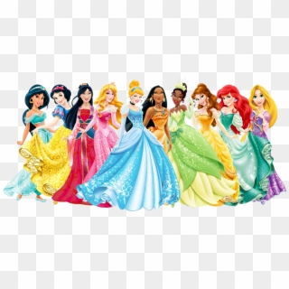 Ariel, Cinderella, Rapunzel, Toy, Barbie Png Image - Disney Princesses Transparent Background Clipart