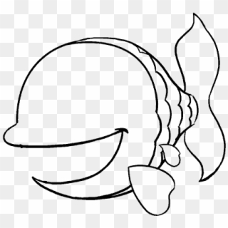 How To Draw - Cartoon Drawing Of A Fish Clipart