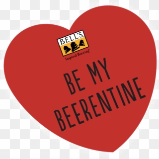 Be My Beerentine - Circle Clipart