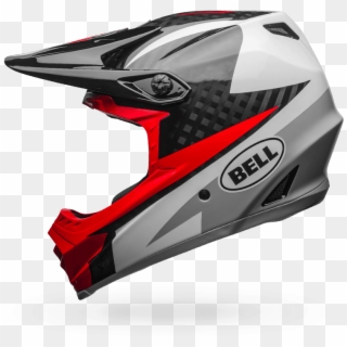Bell Full-9 Mountain Bike Full Face Helmet, Gloss White/black/red - Bell Helmets Clipart