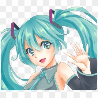 Waving To You - 初音 ミク が かわいい Clipart