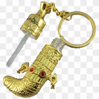 Yemeini Inspired Dagger Keychain Perfume Bottle - Keychain Clipart