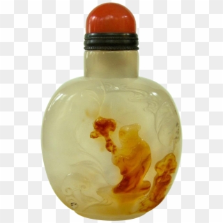 Snuff Bottle Transparent Image - Glass Bottle Clipart