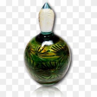 Blown Glass Perfume Bottle Clipart