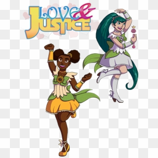 Welcome To Love & Justice - Cartoon Clipart