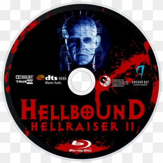 Hellraiser Ii Bluray Disc Image - Dts Hd Master Audio Clipart