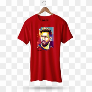 Picture Of Messi Graphic Printed T Shirt - Home Malone Shirt Clipart