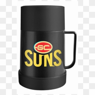 Gold Coast Suns Afl Flask - Gold Coast Football Club Clipart