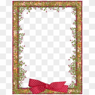 Christmas Border, Christmas Frames, Borders For Paper, - Picture Frame Clipart