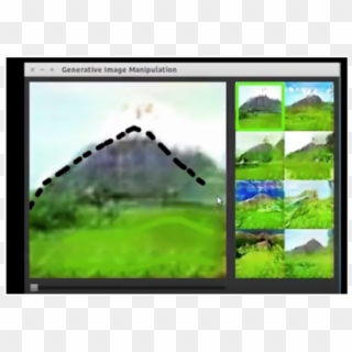 Zhu2016generative Developed An Interactive Application - Grass Clipart