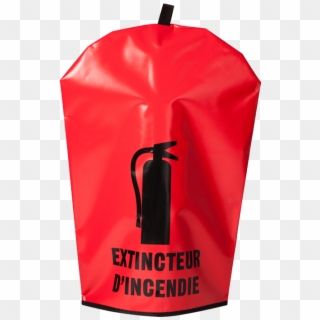 Extinguisher Cover, French, No Window - Garment Bag Clipart