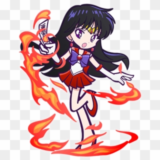 Sailor Mars - ぷ よく え セーラームーン Clipart