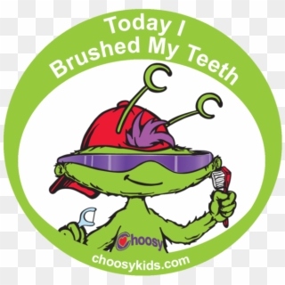 Brushed My Teeth Sticker Clipart