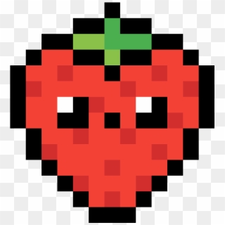 Kawaii Strawberry - Minecraft Pumpkin Pie Png Clipart