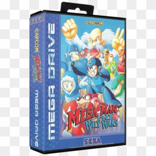 Mega Man - Megaman The Wily Wars Sega Cover Clipart