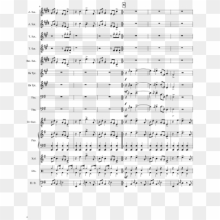 Wily Stage 1-2 Sheet Music Composed By Some Sort Of - Mega Man 6 Dr Wily Stage Sheet Clipart