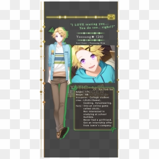 Yoosung Mystic Messenger Characters Clipart