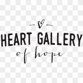 Heart Gallery Of Hope - Calligraphy Clipart