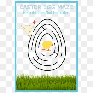 This Free Icons Png Design Of Easter Egg Maze - Egg Maze Clipart