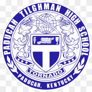 Paducah Tilghman Crest - Paducah Tilghman High School Clipart
