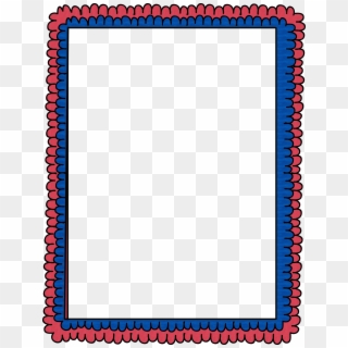 Usa Flag Border Png - Alfabeto Em Libras E Braille Clipart