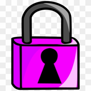 Black And White Download Lock Pink Free On Dumielauxepices - Lock Clipart - Png Download