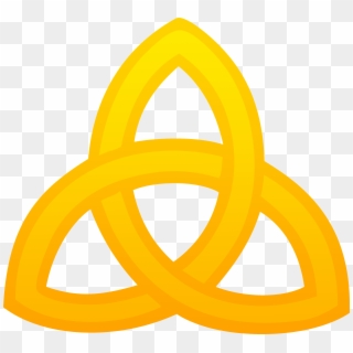 Triquetra Symbol Golden Clip Art - Symbols Of Integrity - Png Download