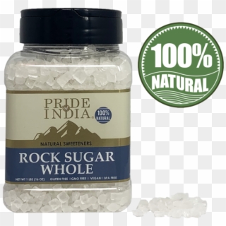 Natural Crystal Rock Sugar Whole - Bottle Clipart