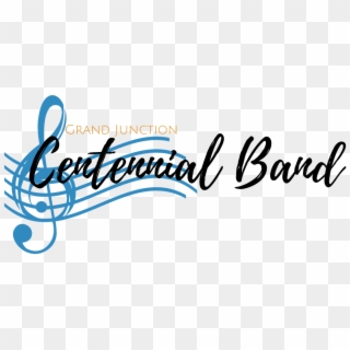 Grand Junction Centennial Band - Calligraphy Clipart