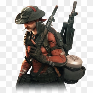 Everyones Favourite Deployable Turret Rear End In A - Dirty Bomb Bushwhacker Clipart