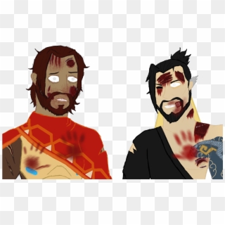 Mccree And Hanzo As Zombies Yes - Illustration Clipart