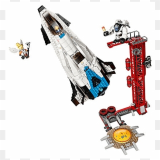 The Ship And Launch Tower For Lego Overwatch Watchpoint - Lego Overwatch Watchpoint Gibraltar Clipart