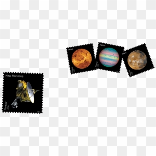 Svg Freeuse Pluto Explored And Views Of Our Planets - Post Stamp Png Clipart
