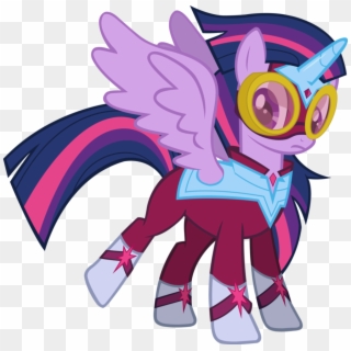 Twilight Sparkle Super Hero By Danielmol - Twilight Sparkle Mlp Power Ponies Clipart
