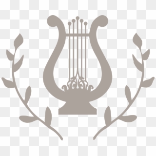 Mythology Symbol Image - Greek God Apollo Harp Clipart