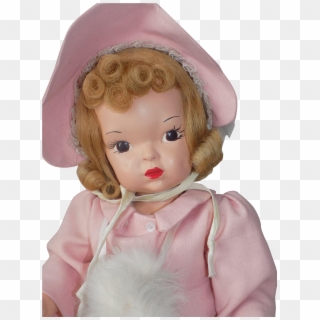 Vintage Painted Plastic Terri Lee Doll All Original Clipart