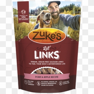 Zukes Lil' Links Grain Free Pork And Apple Recipe For - Zuke's Hip Action Chicken Clipart