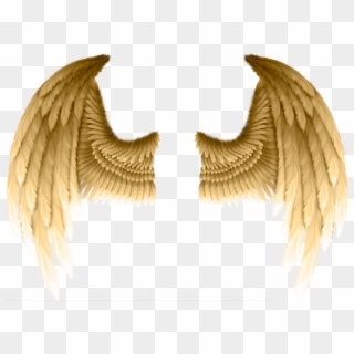 Angel Gold Wings Transparent Clipart