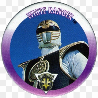 Players Biscuits Power Rangers White-ranger - Badge Clipart