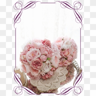 Silk Artificial Romantic Pink Peony And Rose Bridal - Fake Christmas Garland For Table Australia Clipart