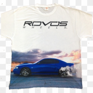 Image Of Mach One Burnout Teeshirt - Rovos Wheels Clipart