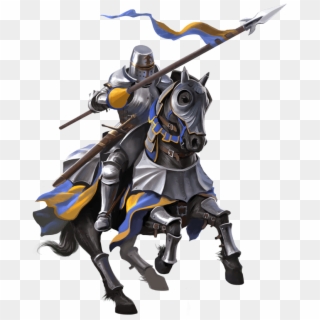 Lancer Horseman - Lancer Knight Clipart