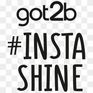 Got2b Com Insta Shine Productline Logo - Black-and-white Clipart