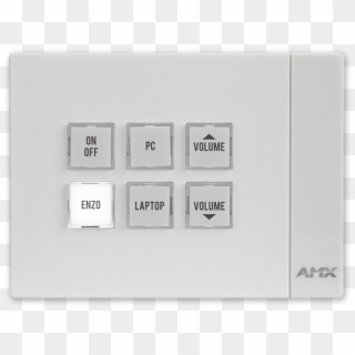 Mcp 106l Wh Front Illuminated - Amx Clipart