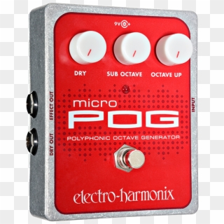 Electro Harmonix Xo Micro Pog Octave Generator - Ehx Micro Pog Clipart